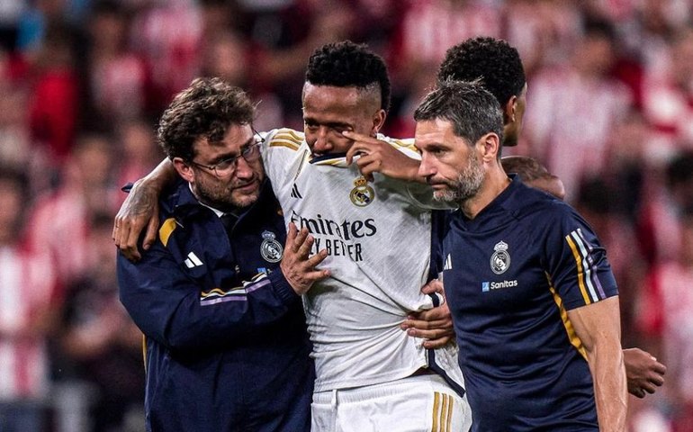 Militão tem lesão séria confirmada e pode perder temporada do Real Madrid