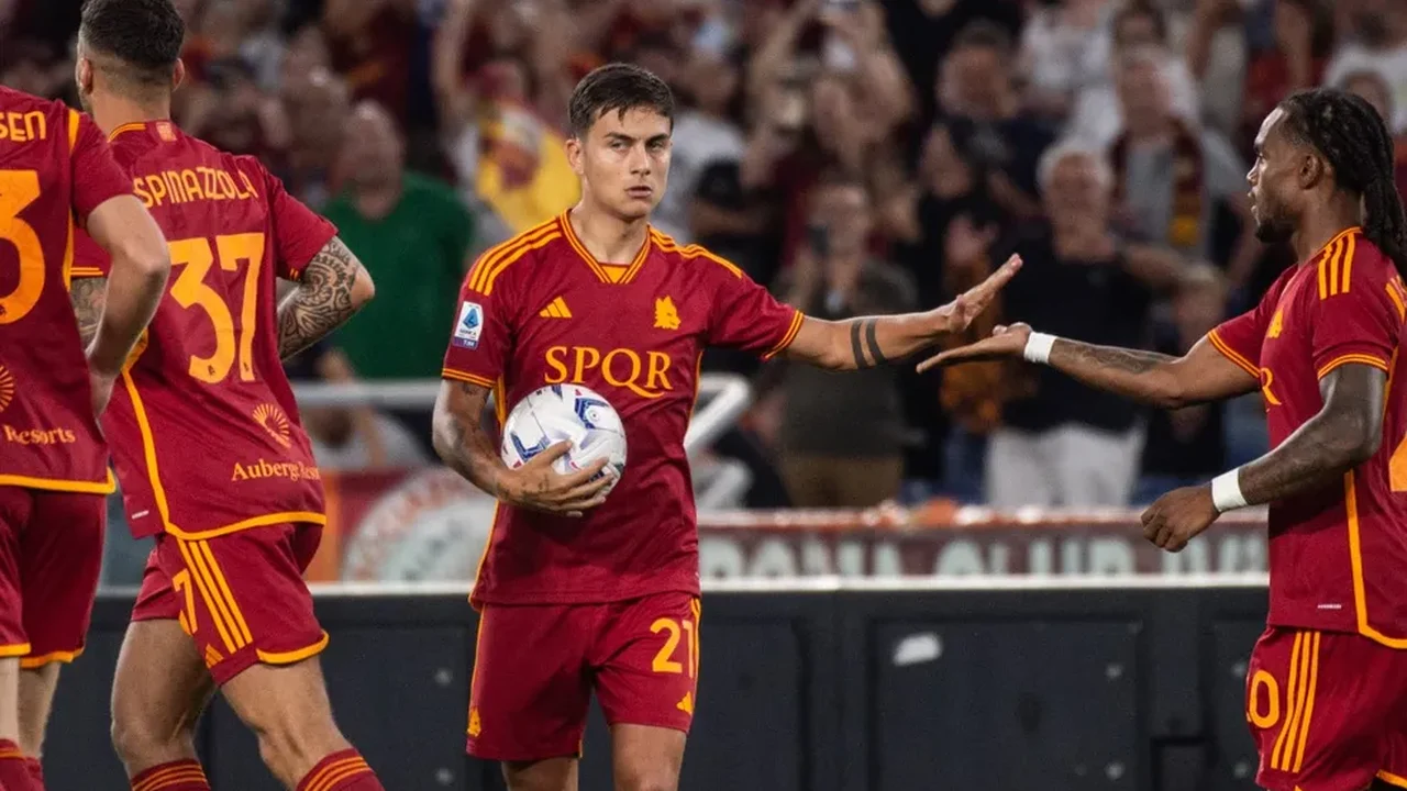 Roma faz 7 a 0 no Empoli, vence a 1ª no Italiano, e deixa a zona de rebaixamento