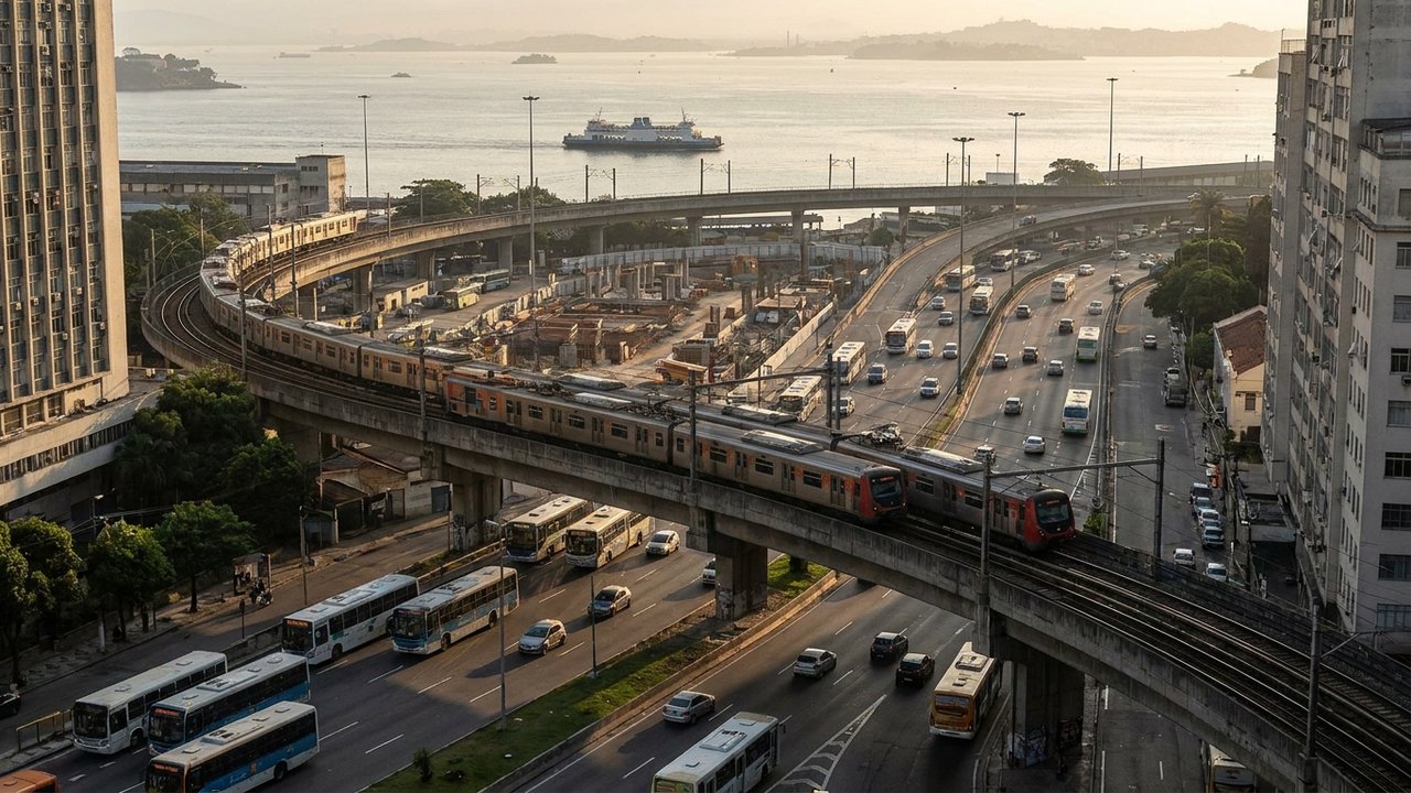 Ao custo de R$ 68 bilhões, estudo aponta 15 projetos prioritários de mobilidade para a Região Metropolitana do Rio