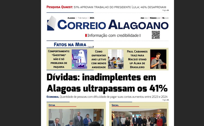 Dívidas: inadimplentes em Alagoas ultrapassam os 41%