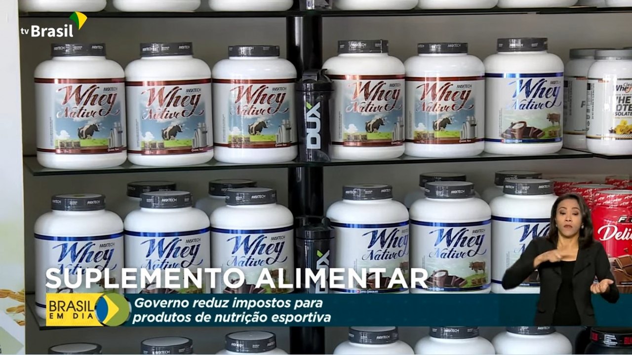 Suplementos alimentares têm Imposto de Importação reduzido
