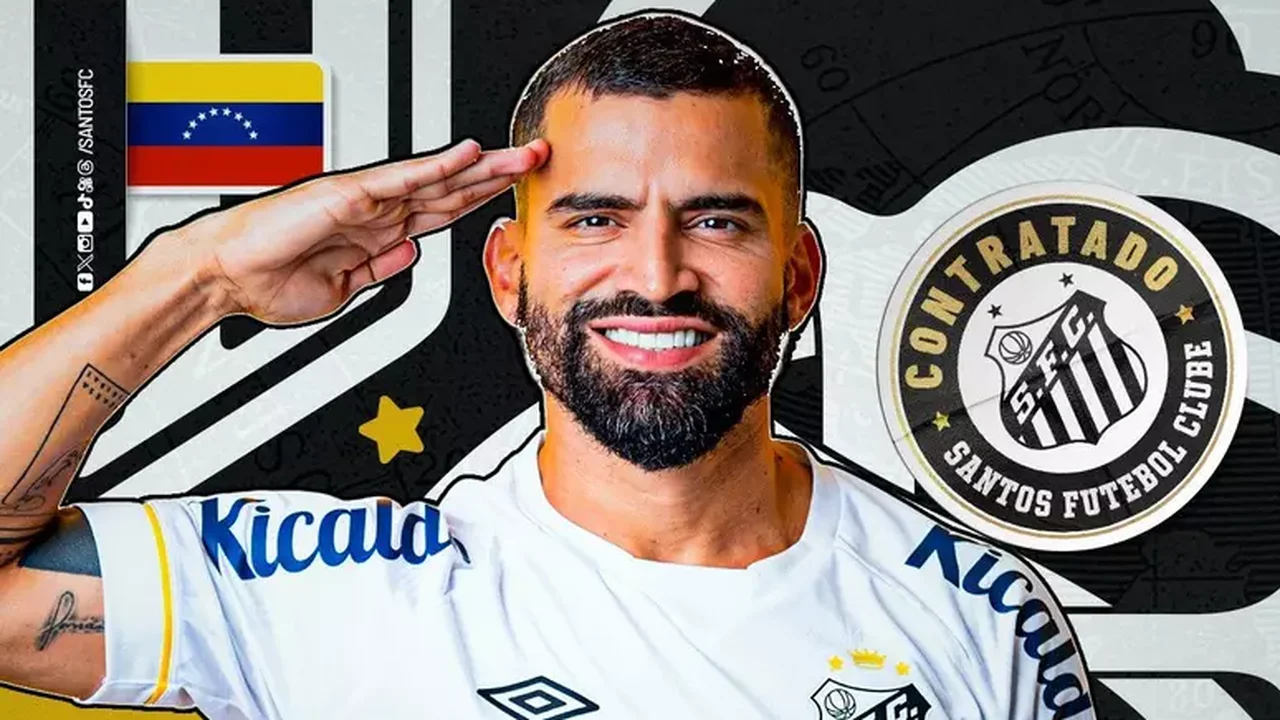 Tomás Rincón e João Basso treinam e podem reforçar Santos no domingo