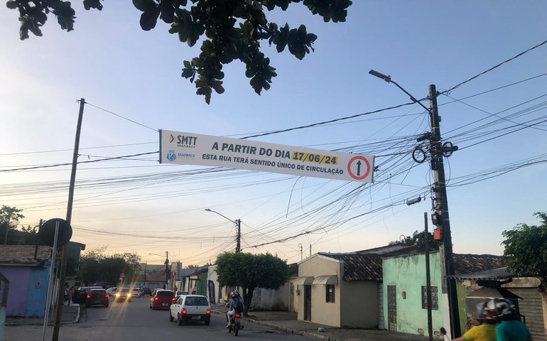 SMTT realiza mudança no trânsito para melhorar tráfego no bairro Caititus