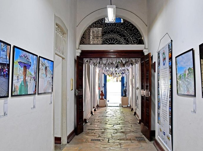 Mostra fotográfica sobre o Centro inaugura espaço de exposição na Biblioteca Pública Estadual