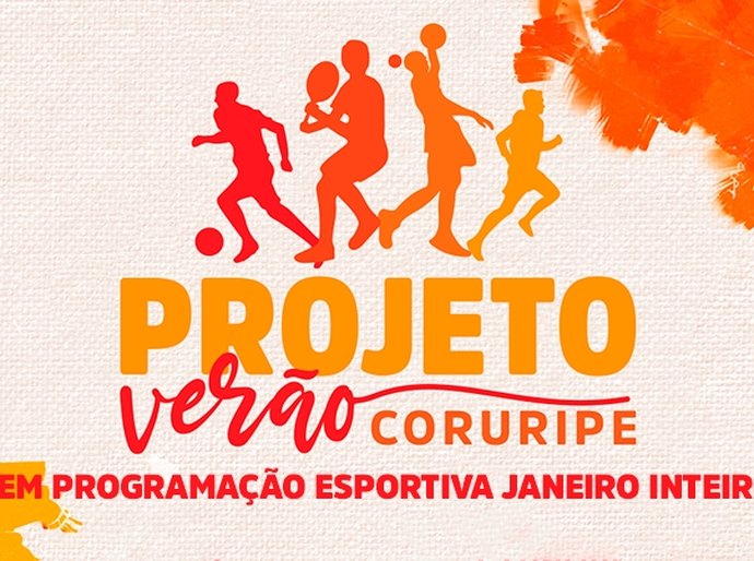 Projeto Coruripe Verão promove competições esportivas amadoras no mês de janeiro