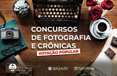 Concursos de fotografia e crônicas: votação popular aberta