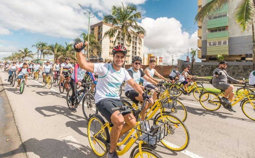 Dia do Meio Ambiente: Prefeito JHC participa de passeio ciclístico e destaca obra do Renasce Salgadinho