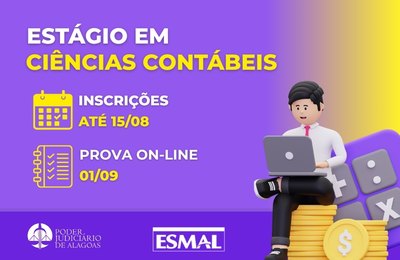 Esmal abre inscrições para seleção de estágio em Ciências Contábeis