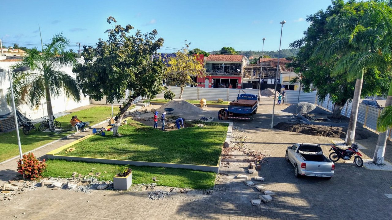 Prefeitura de Coruripe inicia obras de requalificação de espaços públicos do Centro