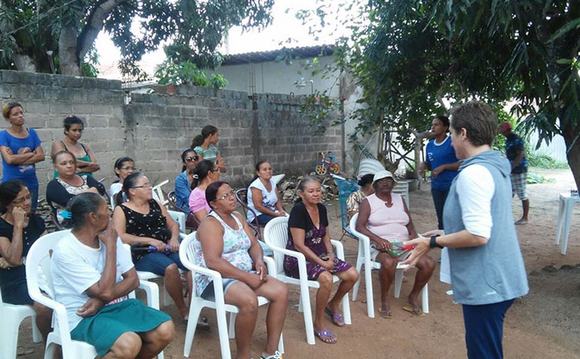 Arapiraca: Projeto de saúde orienta idosos para prevenção de quedas