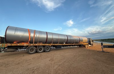 Chegada de tubos marca início da ampliação do bombeamento do Eixo Norte do PISF