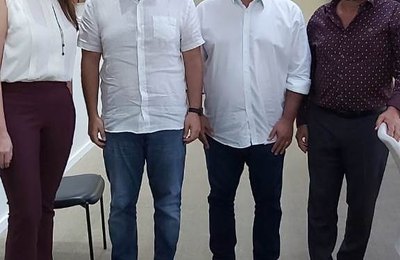 Candidatura de Davi Teófilo a prefeito de Taquarana recebe apoio de Renan Filho
