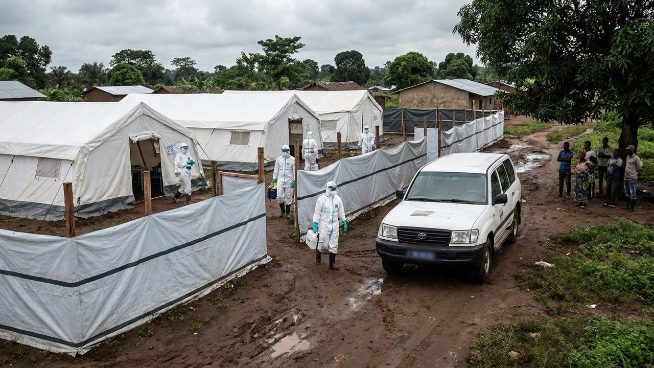 OMS alerta que surto de Ebola no Congo pode superar recordes históricos