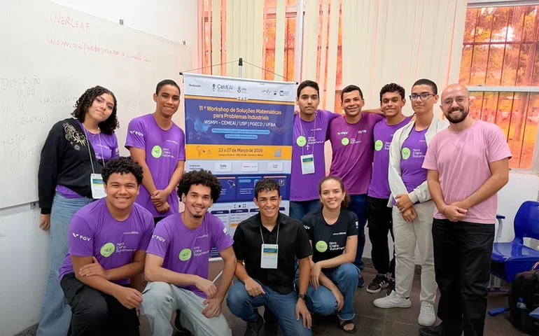 Alunos do NES representam a Ufal em workshop sobre soluções para a indústria