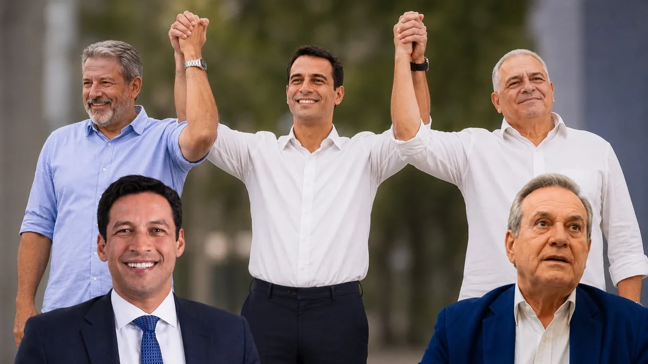 Novo acordão pode reaproximar JHC, Lira e Alfredo e descartar Lessa agora e deixar Rodrigo Cunha fora do jogo de 2028