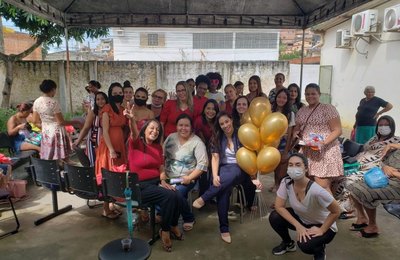 USF São Francisco de Paula mobiliza gestantes com ações sobre aleitamento materno