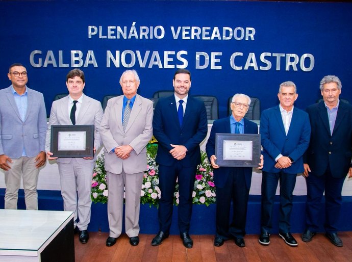 Câmara concede Título de Cidadão de Maceió a empresários José Guido e James Thorp