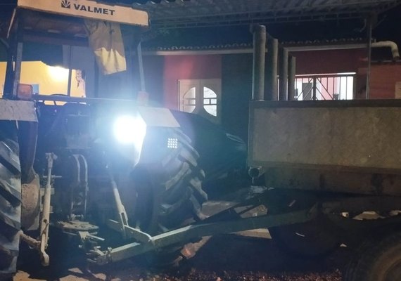 Condutor de trator que atropelou e matou motociclista em Penedo pode ser indiciado por homicídio doloso