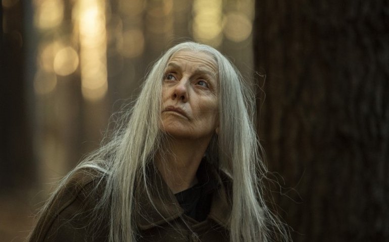 Com visual sombrio, Cássia Kis surge como uma feiticeira na série Desalma