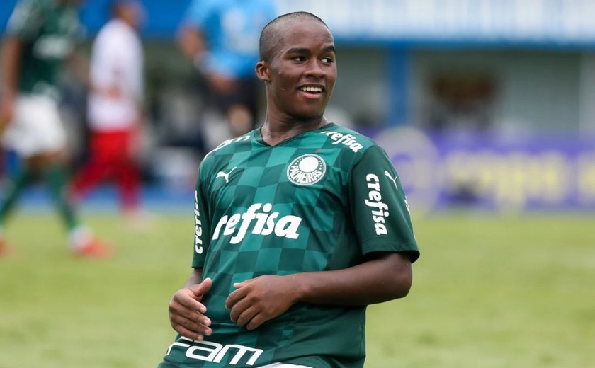 Endrick está no meio da disputa entre Palmeiras e seleção brasileira sub-20