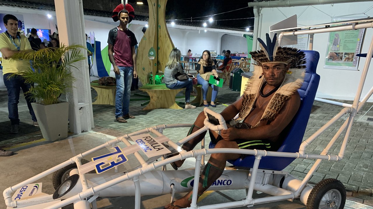 Tecnologia e muita inovação movimentam estandes no I Simpósio Internacional com presença indígena