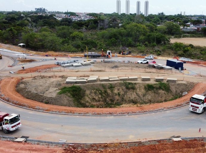 Obras de mobilidade avançam em Maceió com entregas concluídas e novos trechos em execução
