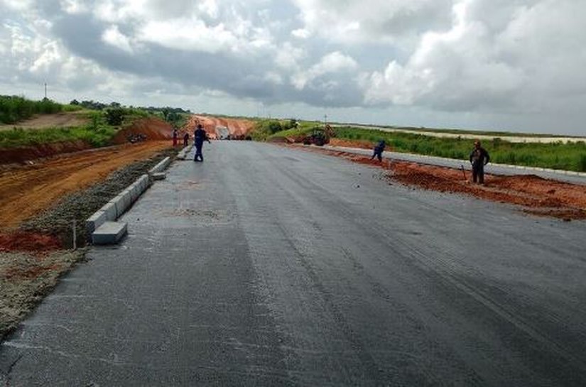 Estrada entre o Aeroporto e a Cachoeira do Meirim deverá ser entregue em abril