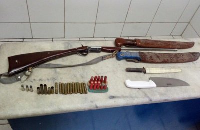 Oplit apreende armas e munições em casa de suspeito de furtar veículos em Maceió