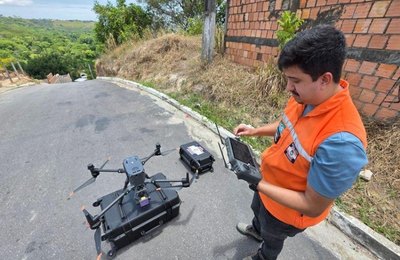 Mapeamento com equipamento de alta tecnologia potencializa trabalho da Defesa Civil de Maceió