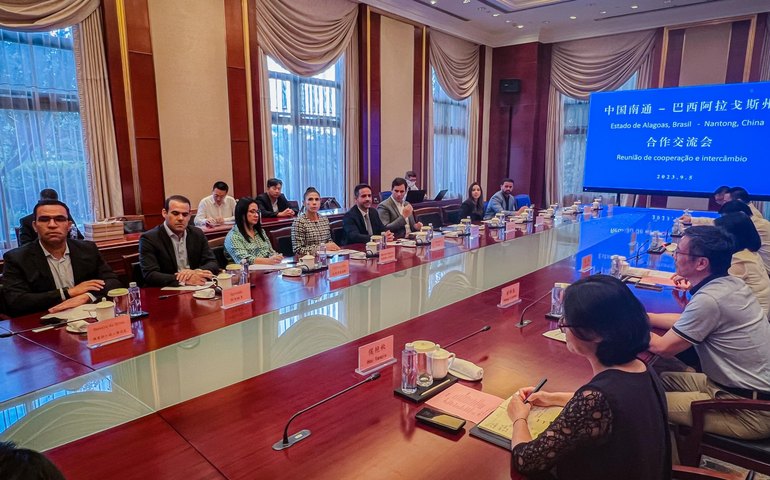 Paulo se reúne com líderes de Nantong para superar R$ 600 milhões investidos por chineses em 2022