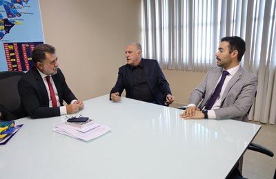 PGJ recebe presidente da Fenapaf e avalia participação de representante do MPAL em grupo nacional de combate à violência no futebol