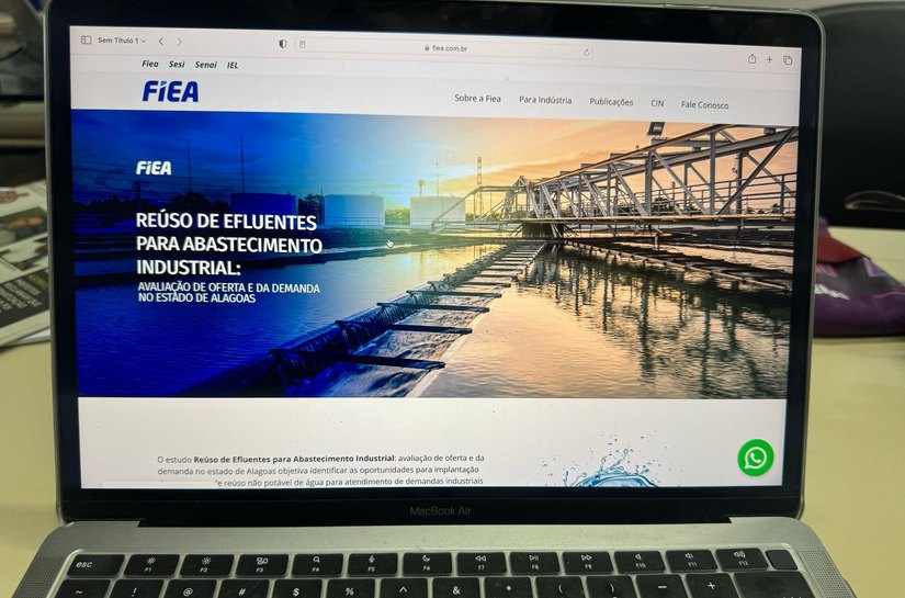 Estudo sobre reuso de efluentes na indústria já está disponível no portal da Fiea