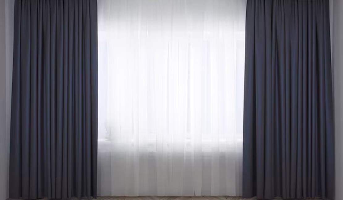 As cortinas opacas da Prefeita
