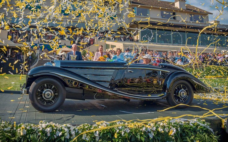Ferrari por US$ 9 milhões e prêmio para Mercedes de 1937, veja fotos do tradicional Concours d'Elegance