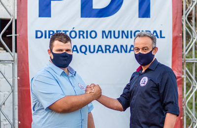 Convenção do PDT confirma Rafael Pereira e Helisson Brito para a prefeitura de Taquarana