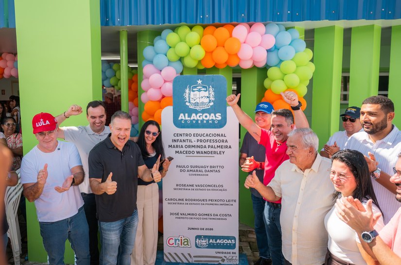 Governo de Alagoas investe mais de R$ 18 milhões na área de educação em Poço das Trincheiras