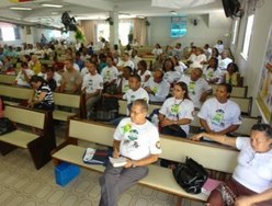 Congresso de Militares pela manhã