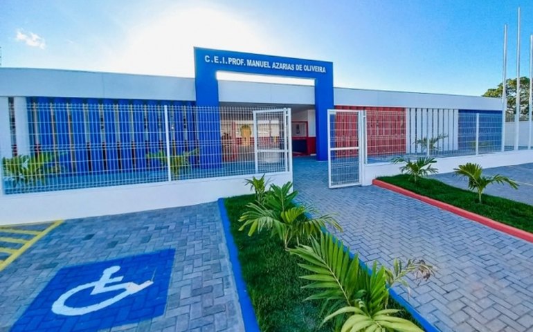 Prefeitura de Palmeira inaugura nesta sexta creche na comunidade rural Gavião de Cima