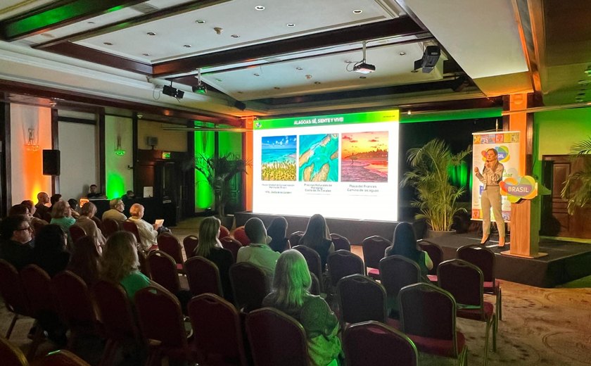 Alagoas participa de roadshow pela América do Sul em parceria com Embratur