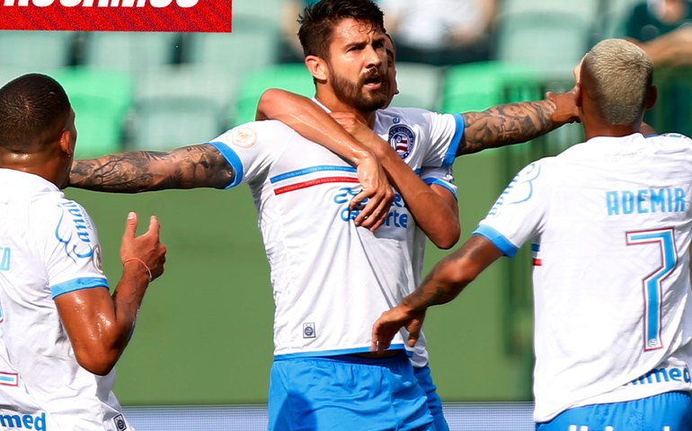 Bahia vence o Goiás em jogo com 10 gols, duas viradas e golaço de Gilberto: 6 a 4