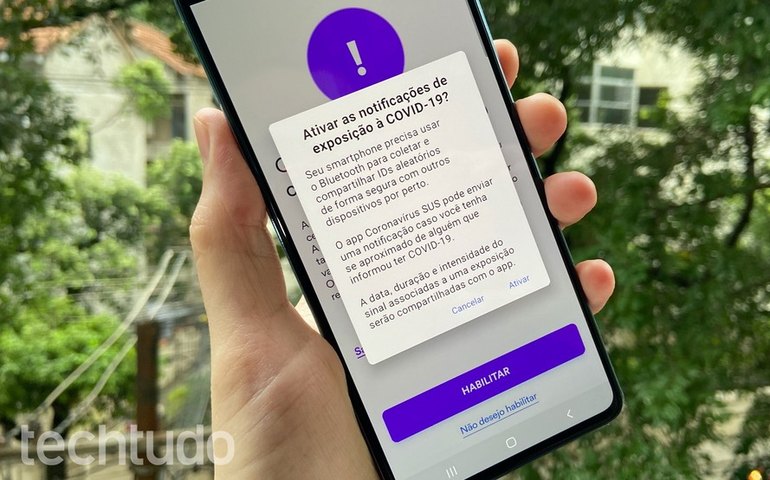 App vai mostrar alertas sobre o coronavírus