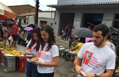Prefeitura de Roteiro incentiva ação de combate ao trabalho infantil