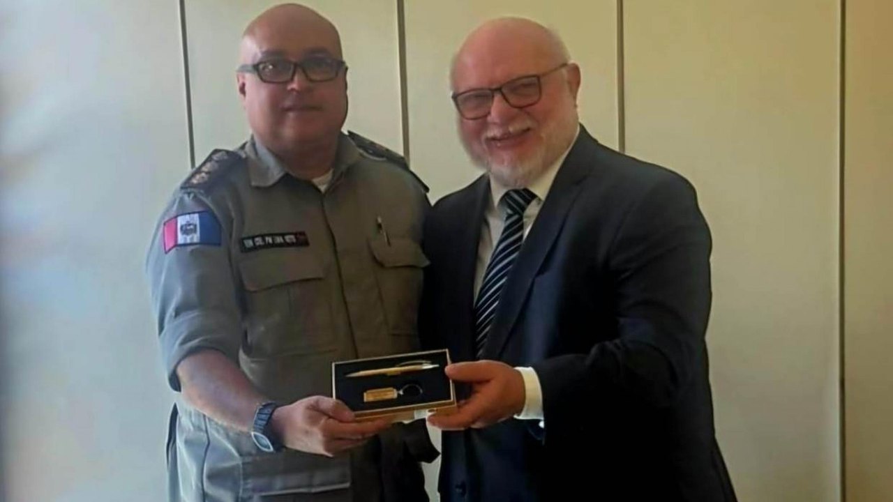 Procurador Militar visita Corregedoria-Geral da PMAL