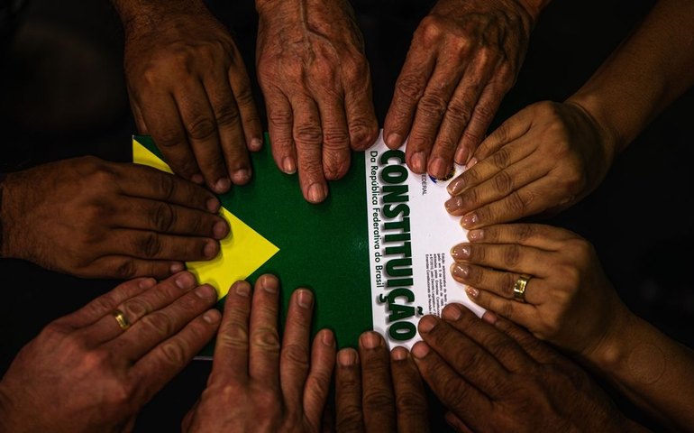 Comemoração dos 35 anos da Constituição uniu os Três Poderes