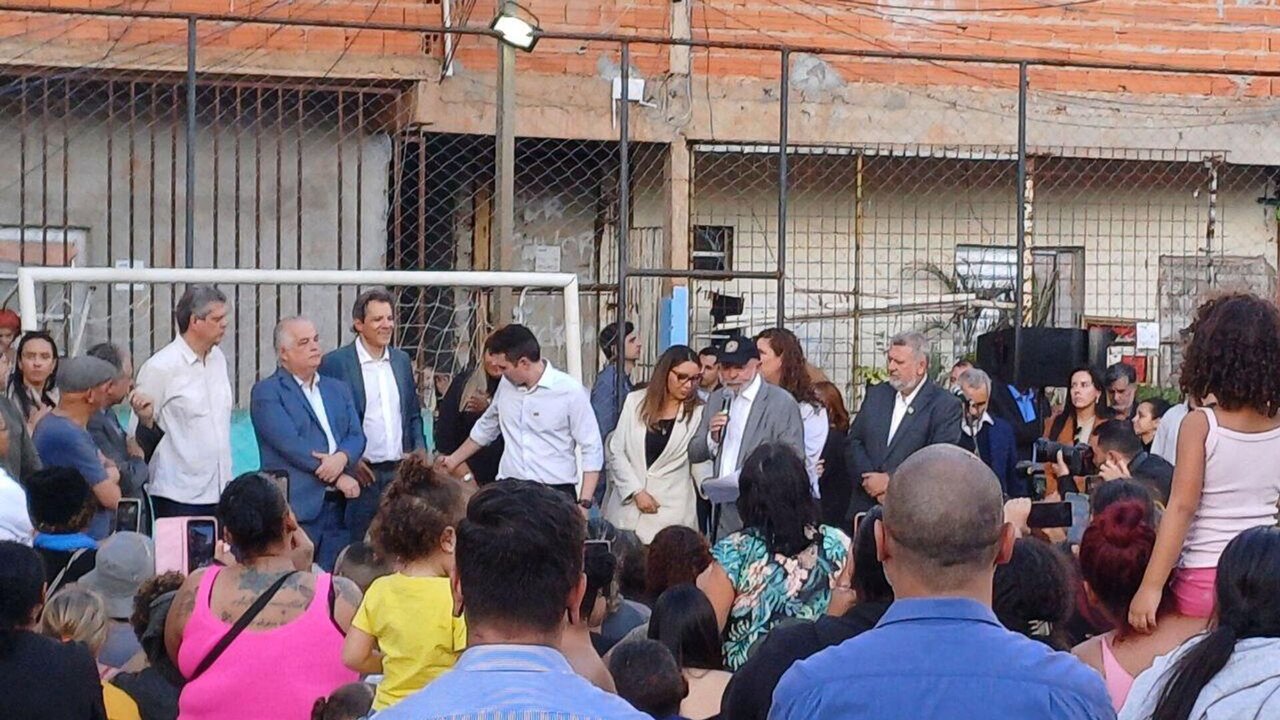Lula anuncia acordo para reassentamento da Favela do Moinho e critica governo Tarcísio (VÍDEO)