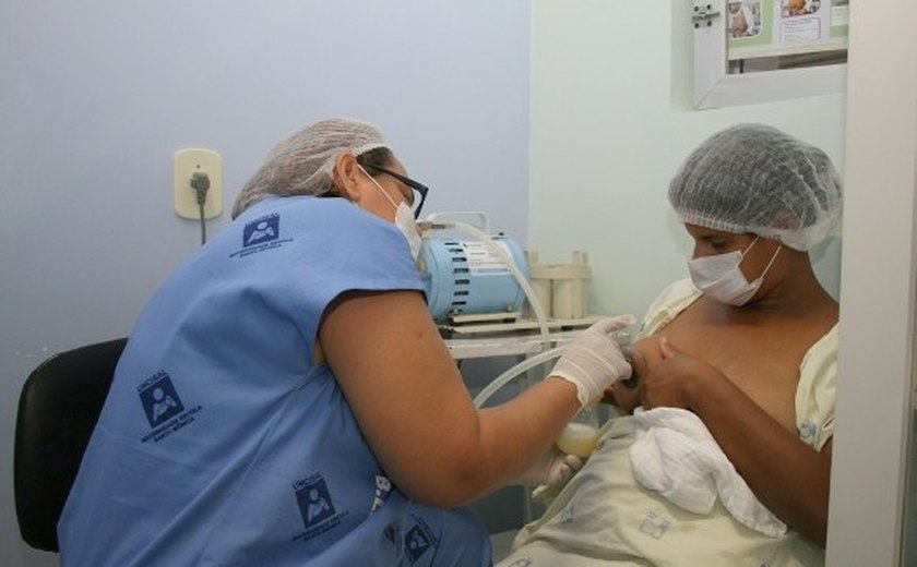 Santa Mônica realiza sensibilização da Semana Estadual de doação de leite Materno