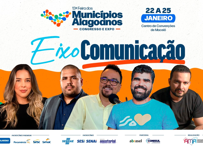 Feira dos Municípios – Congresso e Expo terá debates sobre IA, redes sociais e estratégias digitais