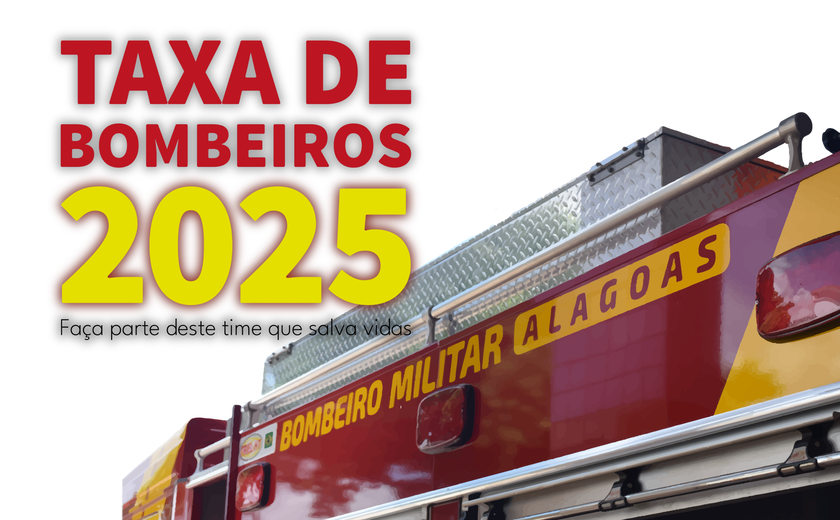 Última remessa de boletos físicos da Taxa de Bombeiros vence nesta quarta-feira