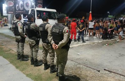 PM combate a perturbação do sossego no domingo de Carnaval na Região Metropolitana