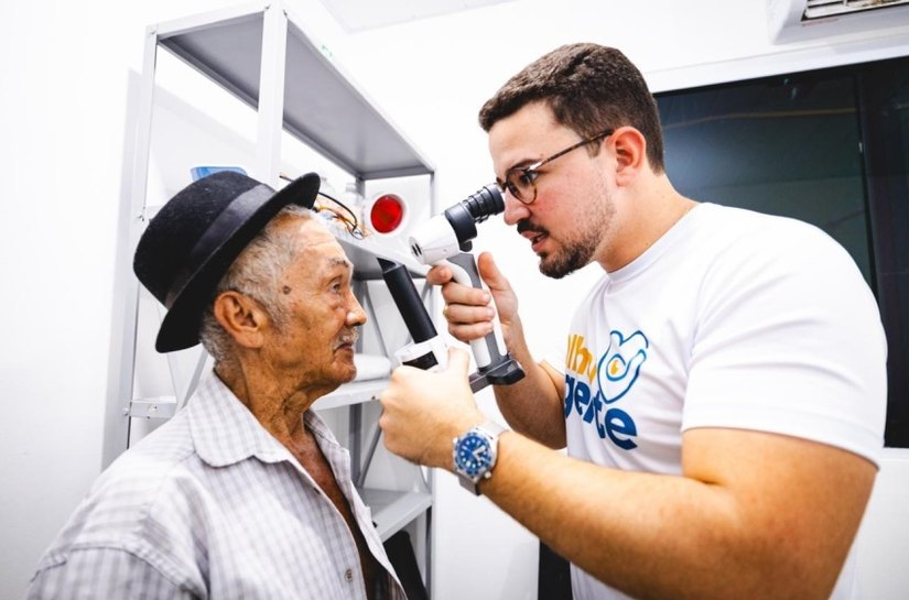 Olhar da Gente amplia acesso a cirurgias de catarata em Japaratinga